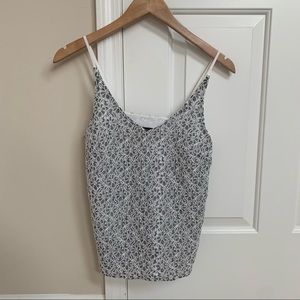 NWOT Banana Republic Floral print lace cami